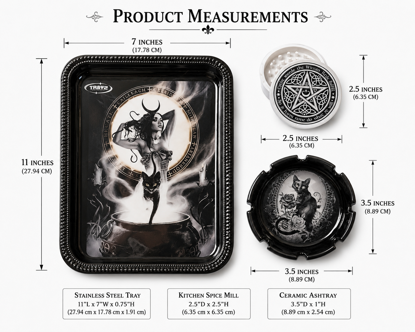Wicked Rite Tray Set
