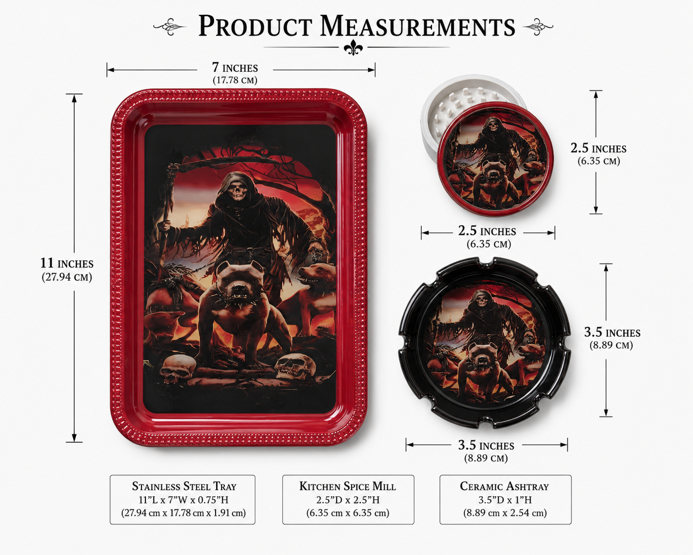 Reaper's Guard Tray Set