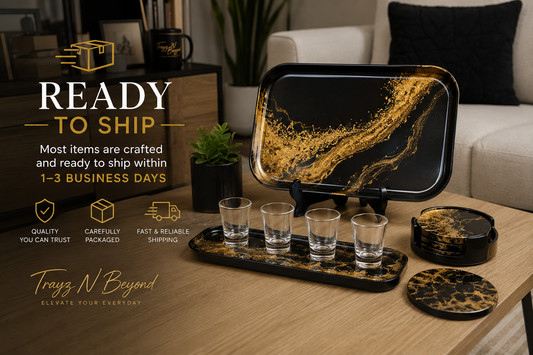 Great News: Ready to Ship Items Now Ship in 1–3 Business Days