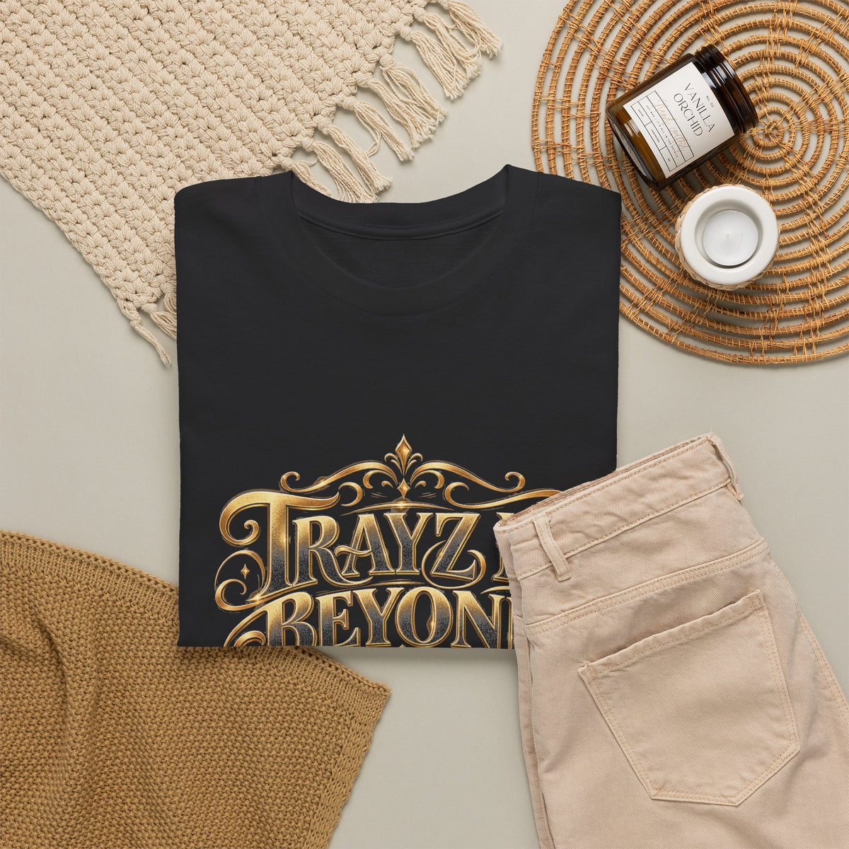 Trayz N' Beyond™ Gold Logo Tee