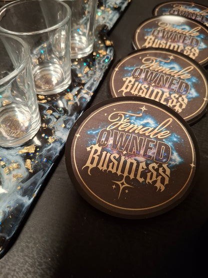 Female Owned Business Coaster Set