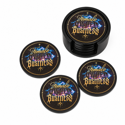 Female Owned Business Coaster Set