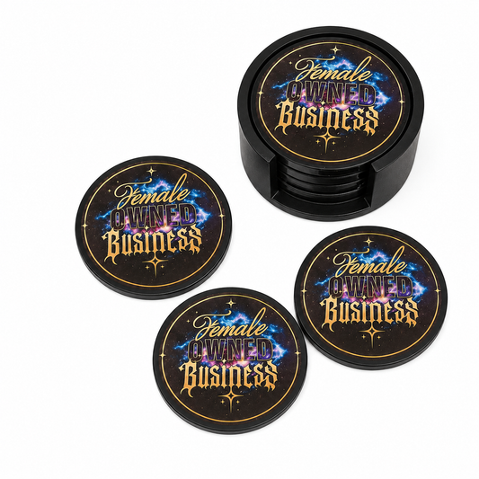 Female Owned Business Coaster Set