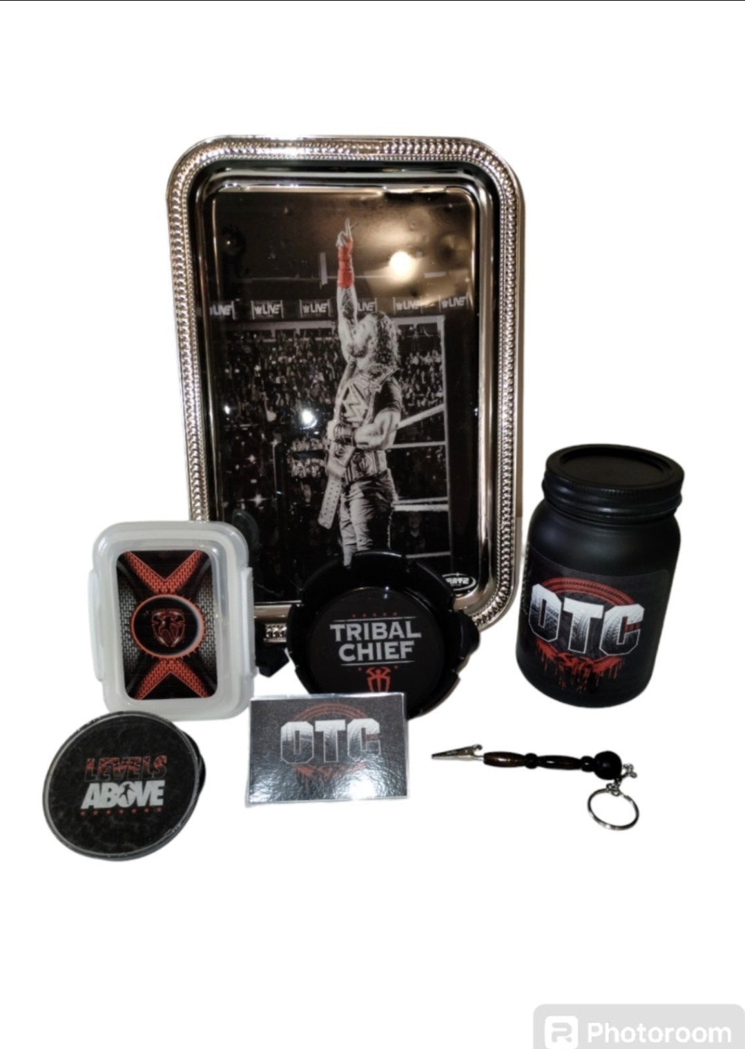 OTC Rolling Tray Set – Tribal Chief Edition