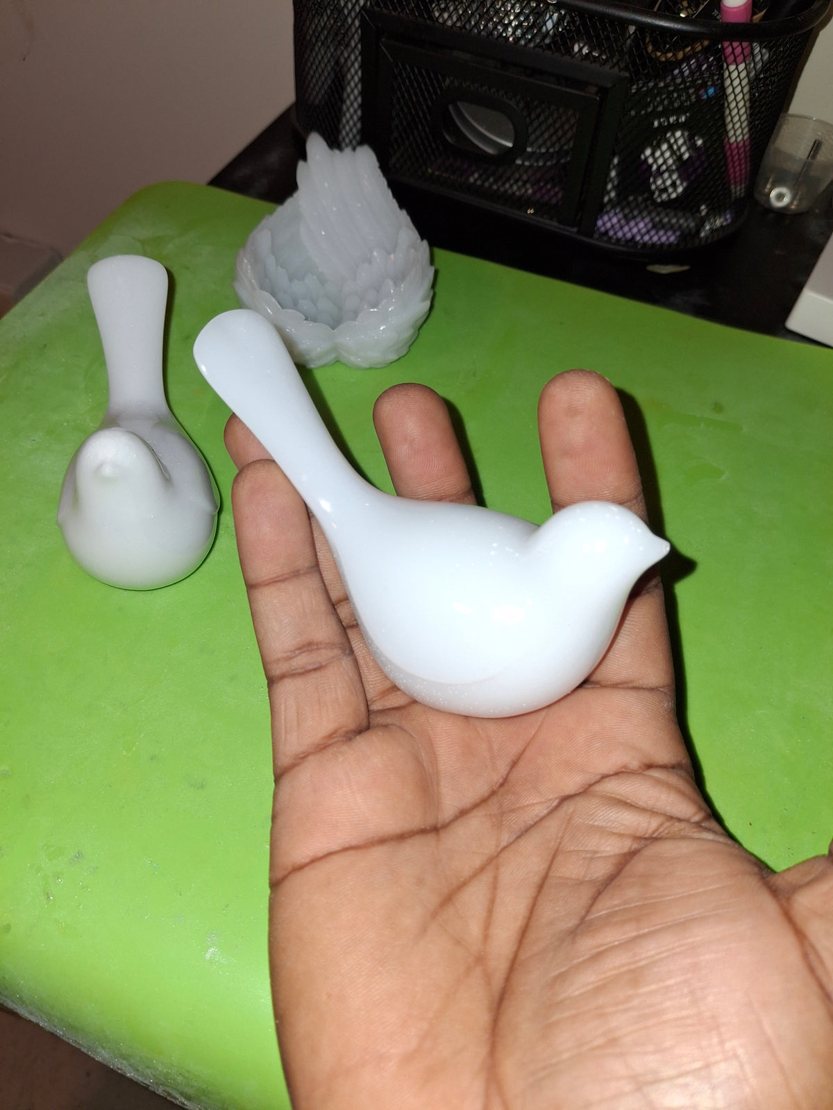 Personalized Resin Dove Figurine