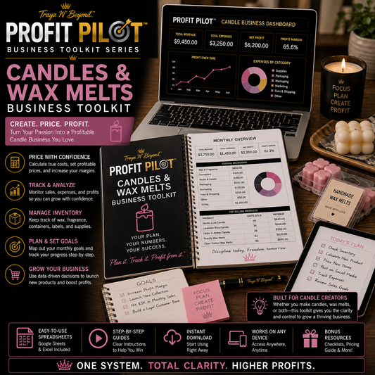 Profit Pilot™ Candle & Wax Melt Business System