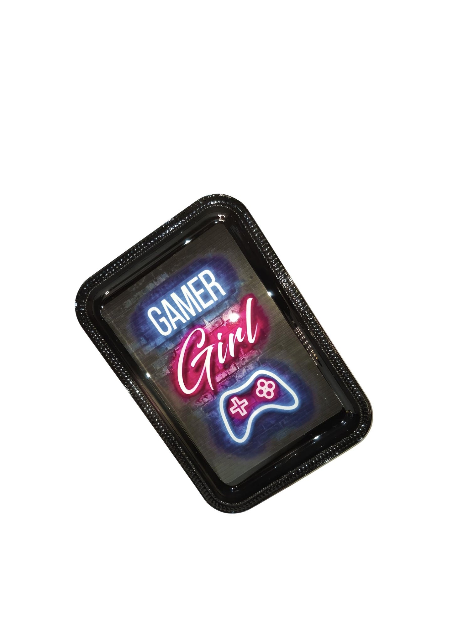 Decorative Gamer Girl Vanity Tray