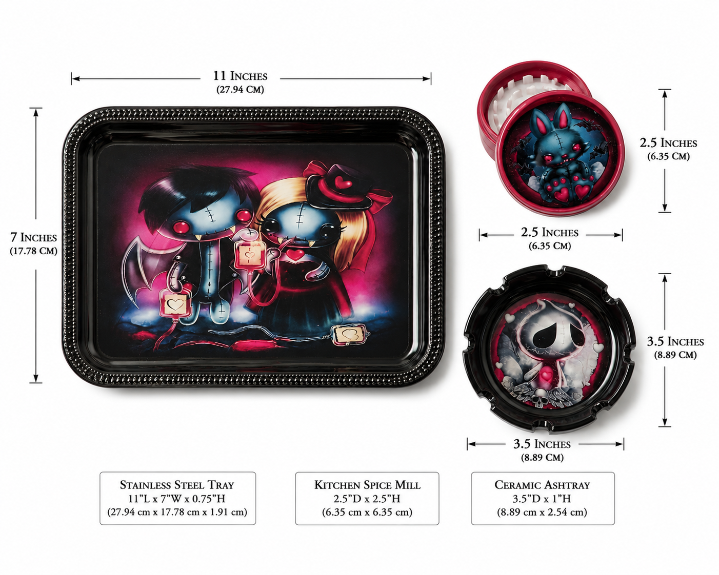 Deadly Sweet Tray Set