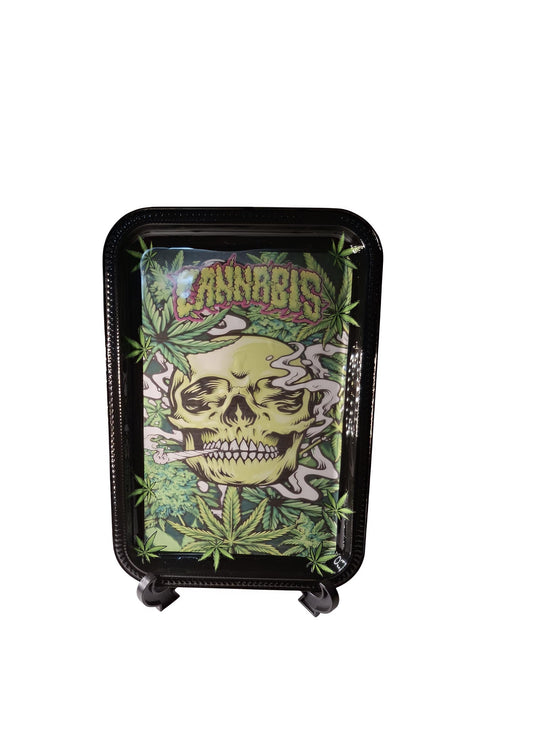 Decorative Skull Garden Vanity Tray