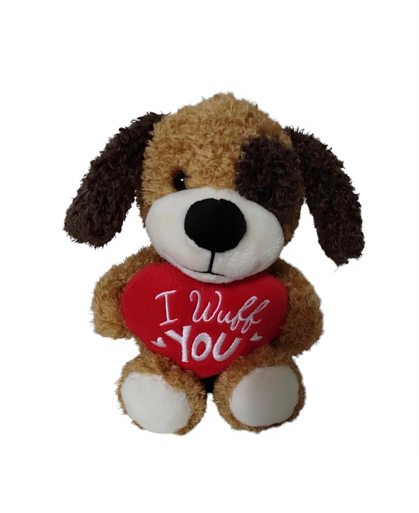 I Wuff You Plush Dog — Secret Compartment Keepsake