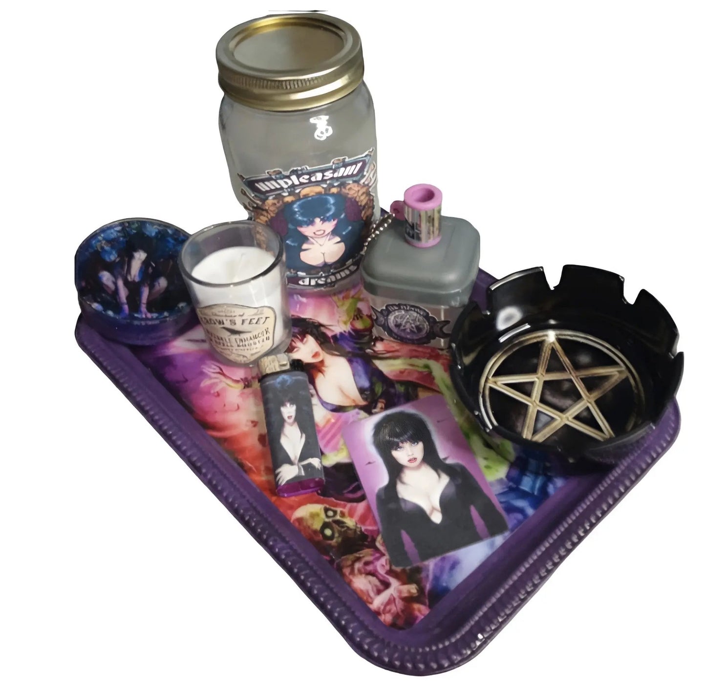 Witch Mistress Vanity Tray Set | Gothic Collector Edition