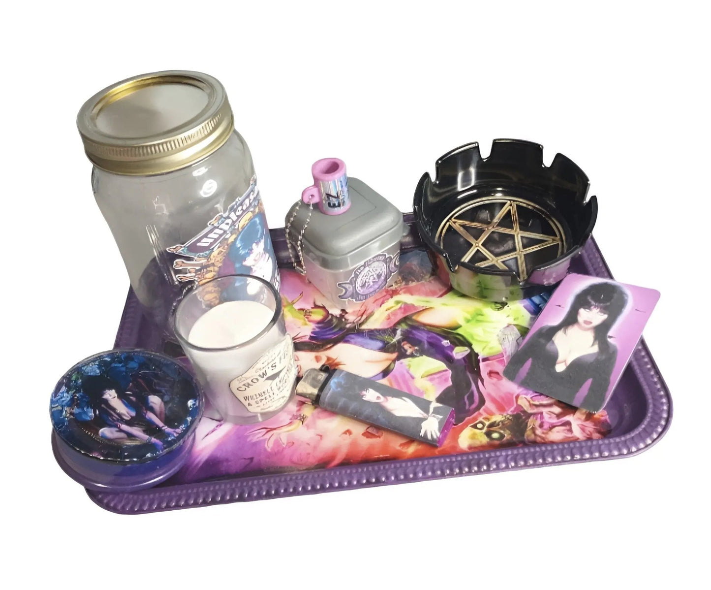 Witch Mistress Vanity Tray Set | Gothic Collector Edition