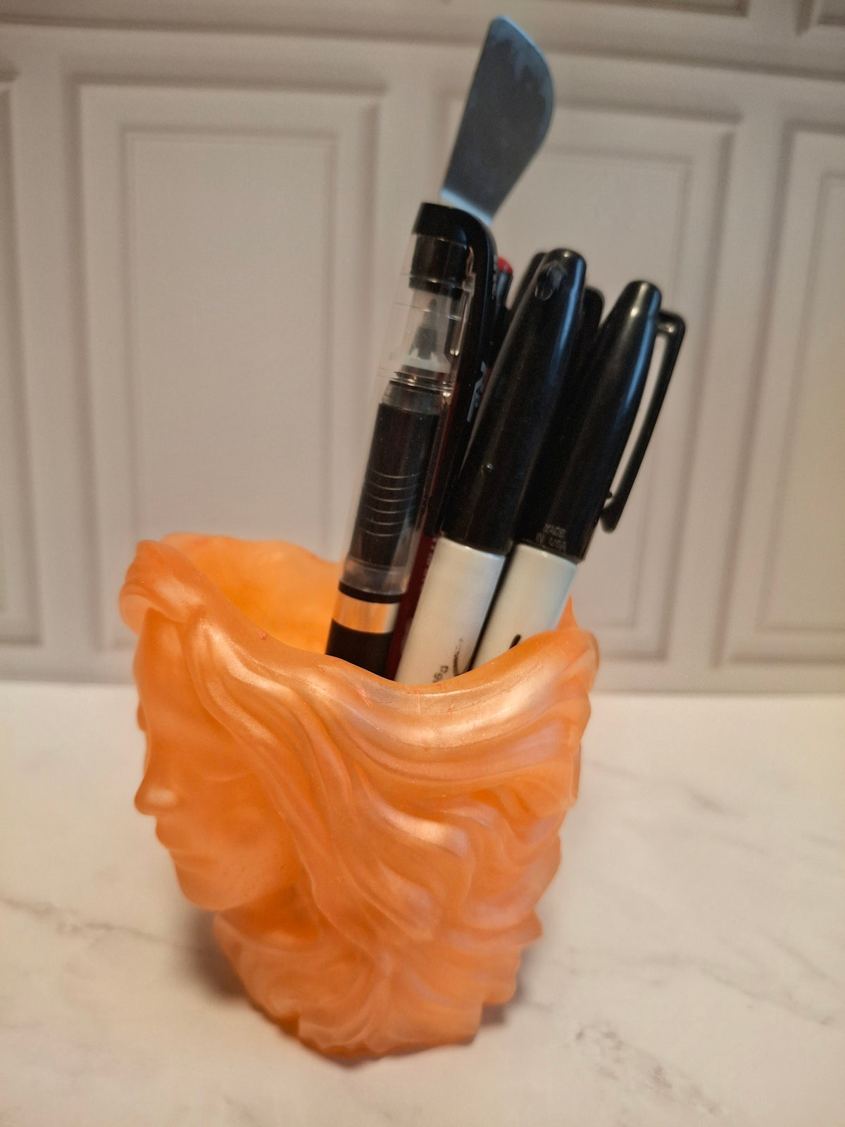 Glam Goddess Resin Planter & Organizer