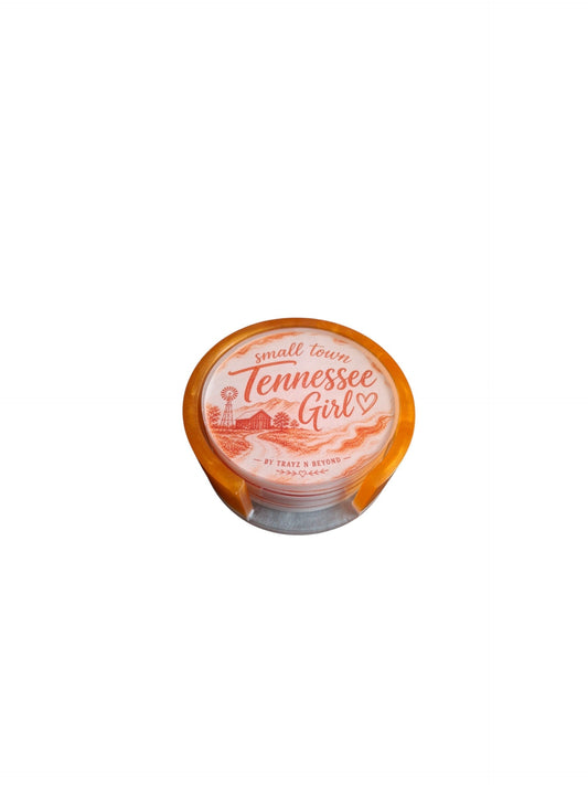 Small Town Tennessee Girl Coaster Set
